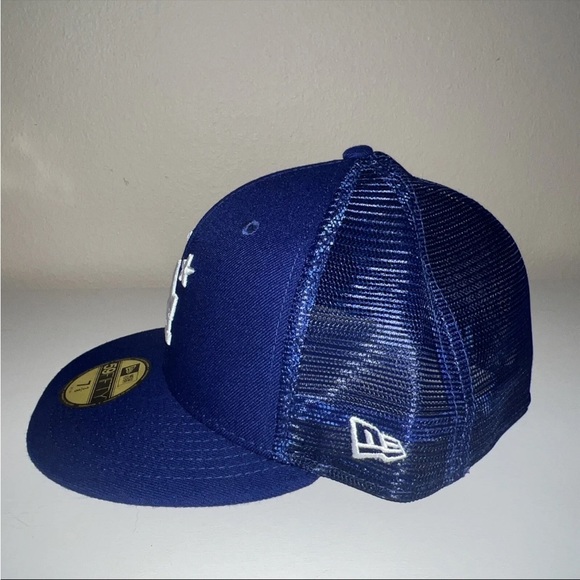Dodgers All Star Game Hat 7 5/8 3/4 Hawaiian World Series Blue Ohtani - Picture 6 of 14